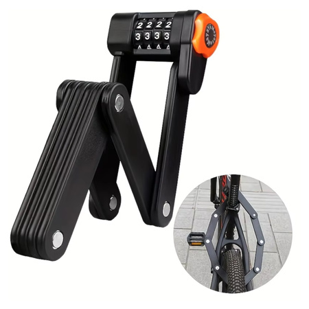 Składane Zabezpieczenie Antykradzieżowe z Kodem do Hulajnogi Elektrycznej