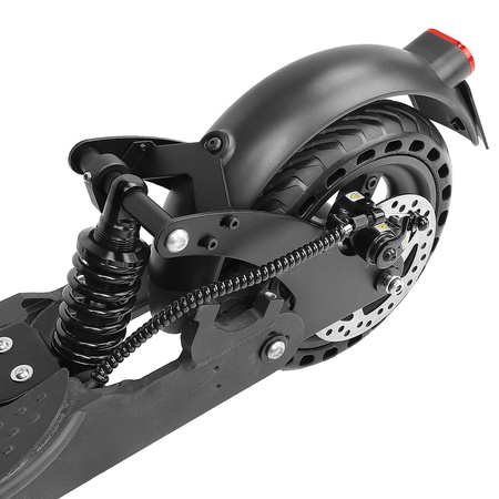 Spiralna Osłona Kabli do Hulajnogi Elektrycznej - Czarny Połysk