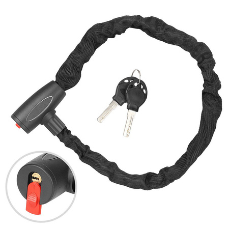 Zestaw torba Wildman M + Zabezpieczenie antykradzieżowe łańcuch z kluczem