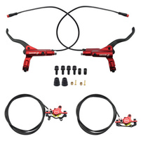 Zestaw hydrauliczny ZOOM klamki hamulca + zacisk przód i tył do Kugoo G-Booster