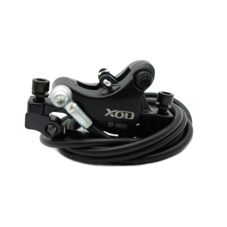 Zestaw Przedni hamulec hydrauliczny (zacisk+przewód) + Lewa hydrauliczna klamka hamulca do Kukirin G3 PRO