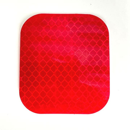 Naklejka odblaskowa na błotnik tylny do Xiaomi PRO 2 / 1S / Mi 3 - CZERWONY