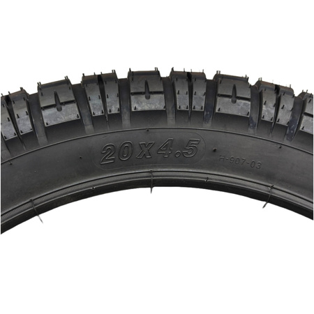 Gruba Opona Pneumatyczna 20x4.5 do Roweru Fatbike