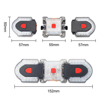 Uniwersalne Kierunkowskazy do Hulajnogi Elektrycznej i Roweru