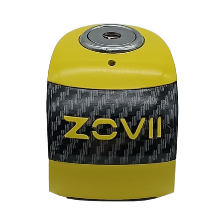 Zabezpieczenie Disc Lock z Alarmem ZOVII ZS6 - Yellow