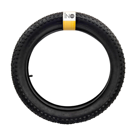 Gruba Opona Pneumatyczna Wanda 20x3.0" + Dętka do Roweru typu Fatbike