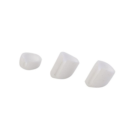 Gumowe zaślepki śrub tylnego błotnika do Xiaomi M365 / PRO / PRO 2 / 1S / Essential - Kolor BIAŁY