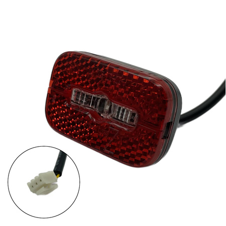 Lampa Światło Tylne LED do Hulajnogi Kaabo Mantis X