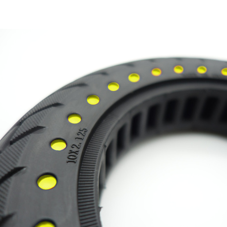 Opona półpełna 10x2.125" Yellow Dot do Xiaomi M365/M365PRO/PRO2/1S/Essential/Mi3