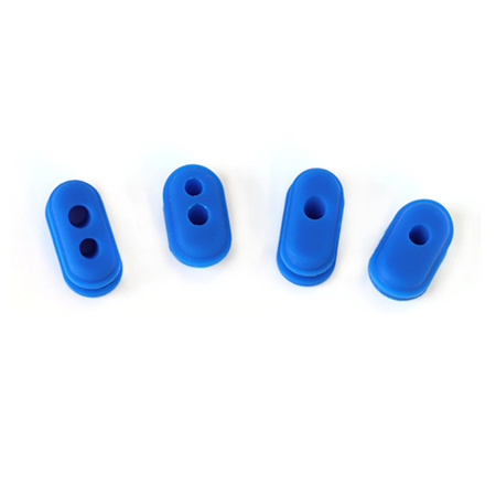 4x Niebieska guma zaślepka przewodów do Xiaomi M365 / M365 PRO / PRO 2 / 1S / Essential / Mi3
