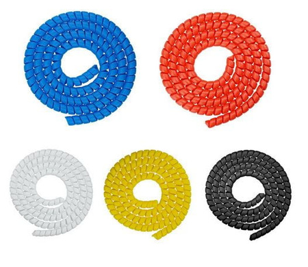 Spiralna Osłona Kabli do Hulajnogi Xiaomi/Ninebot/Motus - BIAŁY