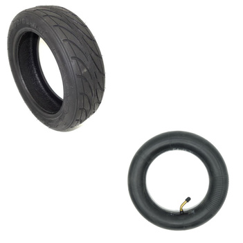 ZESTAW Opona 70/65-6.5 + Dętka z zakrzywionym wentylem 45°/90° do hulajnóg i balansujących skuterów Ninebot Mini / Xiaomi Mini