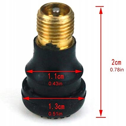 Wentyl prosty do hulajnóg Xiaomi / Motus / Ninebot / Kugoo / Fiat / Techlife / Joyor / Zero