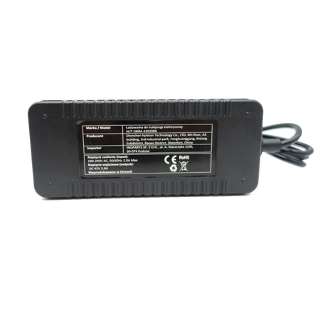 Ładowarka 42V 2A GX16 do Motus PRO 8.5 / PRO 8.5 Lite / Techlife X5