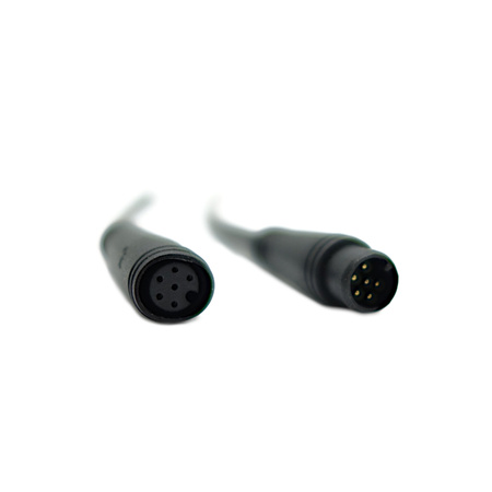 Przewód 10 cm z wtykiem Higo Black 6pin
