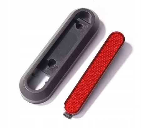 4x Odblaskowa osłona śrub do Xiaomi M365 / PRO / PRO 2 / 1S / Essential - Szary / Czerwony