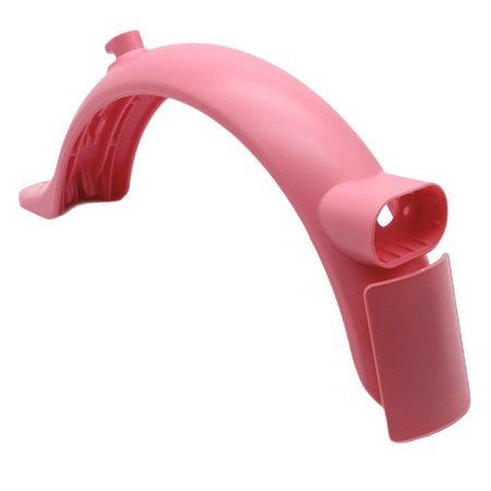 Błotnik tylny z hakiem i tablicą na rejestrację do Xiaomi - Różowy