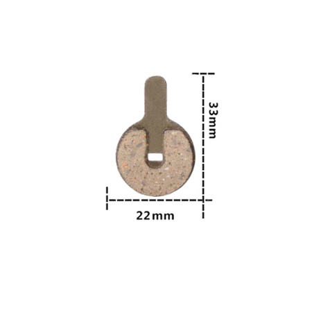 Kompletny Zestaw 2x Klocki Hamulcowe + Tarcza Hamulcowa 140 mm do KuKirin G2 MAX
