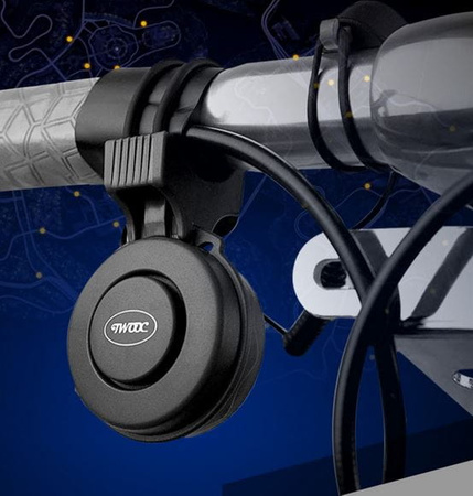 Dzwonek 120dB do rowerów i hulajnóg Xiaomi / Motus / Ninebot / Kugoo / Fiat / Joyor / Techlife / ZERO / Blaupunkt / Vsett / Kaabo Mantis