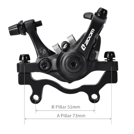 Zacisk ZOOM na tył 180mm/160mn