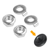 Zestaw 2x Nakrętka osi silnika i podkładka z blokadą