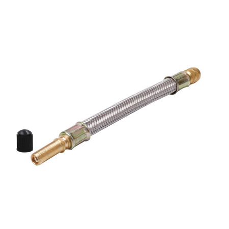 Uniwersalne przedłużenie wentyla w oplocie do hulajnóg Xiaomi / Ninebot / Motus