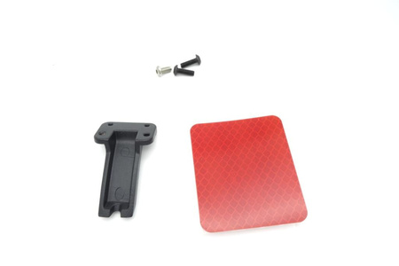 Kompletny zestaw błotnik tył + hak + światło + tablica + metalowy wspornik do Xiaomi PRO 2 / 1S