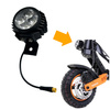 Przednia Lampa LED z Klaksonem do Kukirin G2 PRO,G2 MAX, G3 PRO