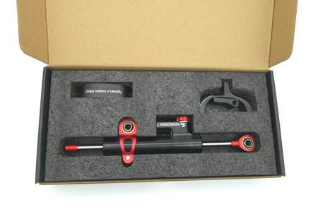 Amortyzator Skrętu MONORIM MDamper do Ninebot Max G30 / Motus Scooty 10 / Frugal Power - kolor CZARNY