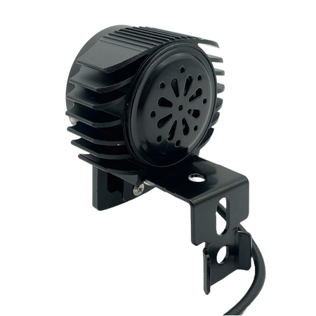 Ulepszona Przednia Lampa LED z Odblaskiem do Kamikaze K1 / K1 Max / K1 Plus