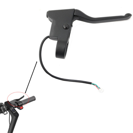 Prawa klamka dźwignia hamulca do Xiaomi w wersji niemieckiej