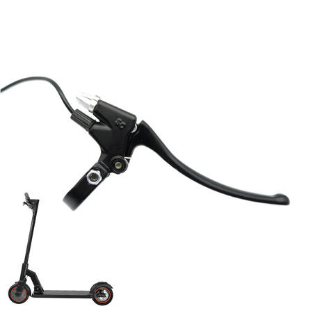 Lewa klamka hamulca z przewodem do Kugoo M2