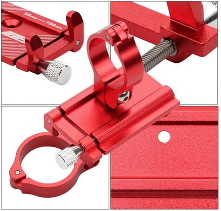 Uchwyt na telefon GUB G-81 do M365 / PRO /2 / Motus (1)