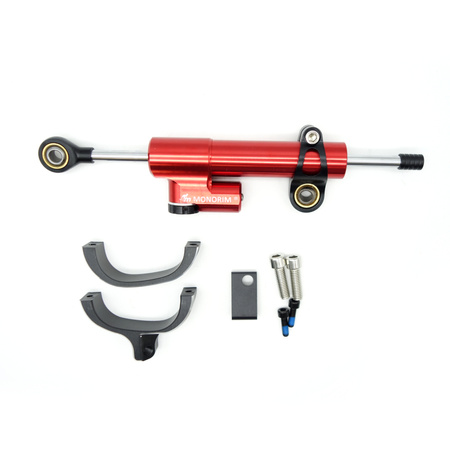 Amortyzator Skrętu MONORIM MDamper do Ninebot Max G30 / Motus Scooty 10 / Frugal Power - kolor CZERWONY