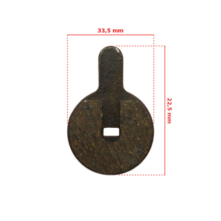 Zestaw 2x Klocki Hamulcowe Ulip do KuKirin G2 PRO / G2 MAX / Kugoo G2 PRO / G-Booster