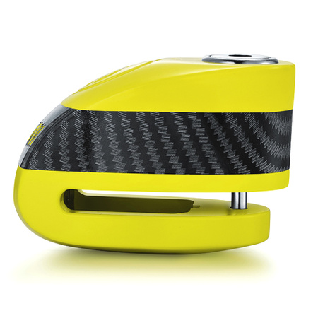 Zabezpieczenie Disc Lock z Alarmem ZOVII ZD6 - Yellow