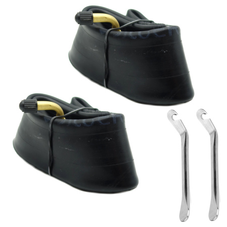 2xDĘTKA 10x2.50" Wentyl 90/45 + Łyżki do KuKirin G2 Max, Master, G3 Pro / Motus PRO 10 / Techlife X7, X7s