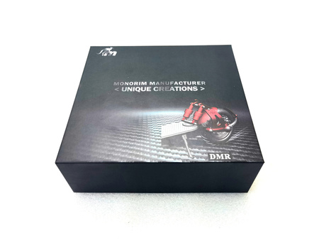 MONORIM DMR drugi amortyzator do zawieszenia Monorim MR1-BR do Xiaomi M365 / M365 PRO / PRO 2 / 1S / Essential - kolor CZERWONY