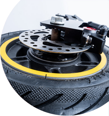 Monorim FB MX0 RED zestaw do konwersji przedniego hamulca do Ninebot Max G30 / Motus Scooty 10