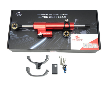 Amortyzator Skrętu MONORIM MDamper do Ninebot Max G30 / Motus Scooty 10 / Frugal Power - kolor CZERWONY