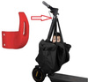 Hak Zaczep na zakupy do kierownicy CZERWONY do do Ninebot Max G30 / Motus Scooty 10 / Frugal Power