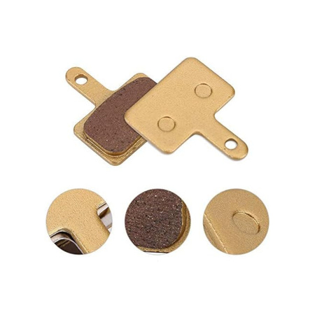 Klocki Hamulcowe do AUSOM DT2 Pro, F1 MAX / KuKirin G2, G2 Master, G3 Pro, G4 / Motus PRO 10 - złote