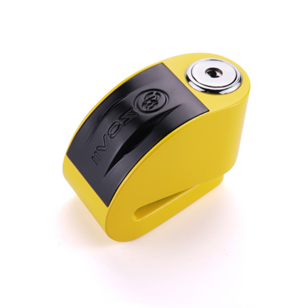 Zabezpieczenie Disc Lock z Alarmem ZOVII ZT6 - Yellow