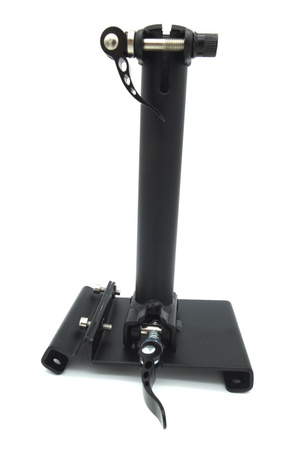 Amortyzowane siodełko do Xiaomi M365 / 1S / Essential / Mi 3 / Fiat 500 - Czarny, czerwony