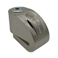 Zabezpieczenie Disc Lock z Alarmem ZOVII ZT6 - Brushed Metal