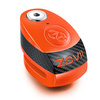 Zabezpieczenie Disc Lock z Alarmem ZOVII ZD10 - Fluo Orange