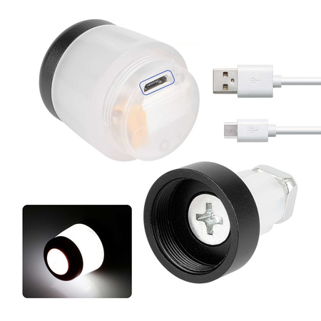 ULIP Czarne gripy + swiatła boczne do Ninebot Max G30 / Motus Scooty 10