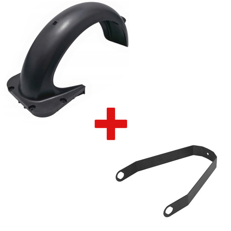 ZESTAW Błotnik tylny + Wspornik błotnika do hulajnóg Ninebot Max G30 /  Motus Scooty 10 / Frugal Power