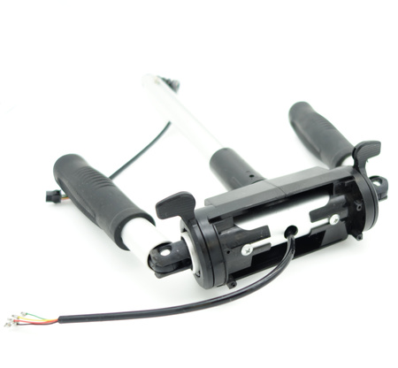 Składana kierownica z manetkami i gripami do Kugoo S1