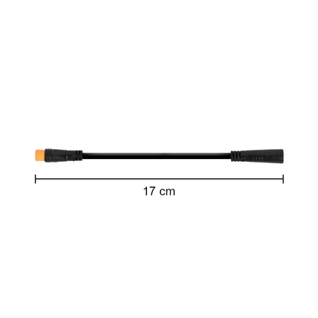 Przewód kabel HIGO 3 Pin przejściówka złącze żeńskie — męskie